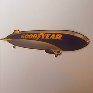 Goodyear Blimp Wall Decor